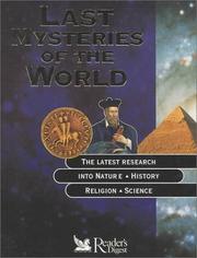 Cover of: Lost Mysteries of the World (Reference) by Reader's Digest