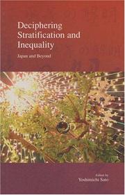 Cover of: Deciphering Stratification and Inequality: Japan and Beyond (Stratification and Inequality)