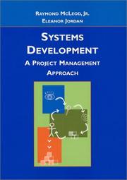 Cover of: Systems Development: A Project Management Approach