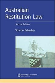 Restitution law by Sharon Erbacher, Erbacher