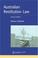 Cover of: Australian Restitution Law, 2nd Edition