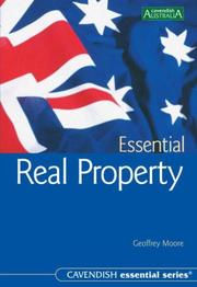 Cover of: Australian Essential Real Property