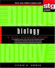 Cover of: Biology by Steven D. Garber