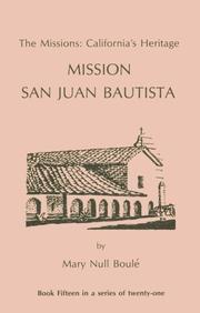 Cover of: The Missions: California