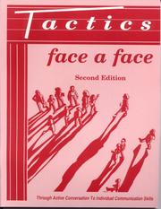 Cover of: Tactics: Face Ã  Face