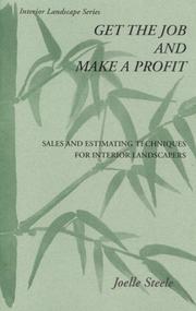 Get the Job & Make a Profit by Joelle Steele