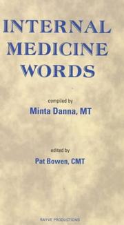 Cover of: Internal Medicine Words