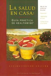 Cover of: LA Salud En Casa by Donald W. Kemper, Katy E. Magee, Steven L. Schneider, Donald W. Kemper