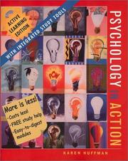 Cover of: Psychology in action by Karen Huffman