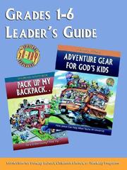 Cover of: 1996 50-Day Spiritual Adventure: Grades 1-6 Leader's Guide