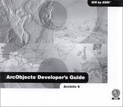 Cover of: ArcObjects Developer's Guide