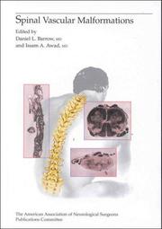 Cover of: Spinal Vascular Malformations