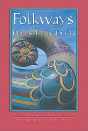 Cover of: Folkways of the Pennsylvania Dutch: Insight Series