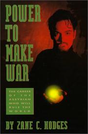 Cover of: Power to Make War by Zane Clark Hodges