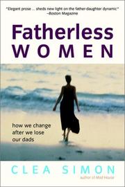Cover of: Fatherless Women by Clea Simon