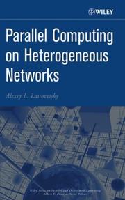 Cover of: Parallel Computing on Heterogeneous Clusters