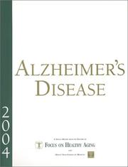 Alzheimer's Disease 2004 Report by Lynne Christensen