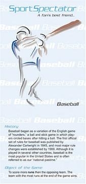Cover of: SportSpectator Baseball Guide (Basic Baseball Rules and Strategies) (Pamphlet)