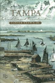 Cover of: Tampa in Civil War & Reconstruction by Canter Brown