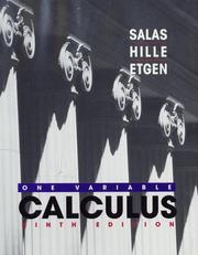 Cover of: Calculus | Saturnino L. Salas