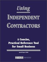 Cover of: Using Independent Contractors
