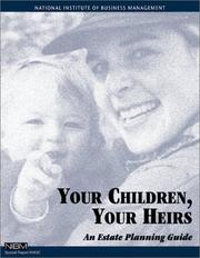 Cover of: Your Children, Your Heirs: An Estate Planning Guide