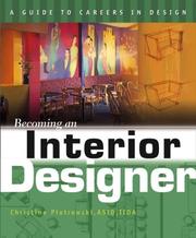 Cover of: Becoming an Interior Designer (A Guide to Careers in Design)