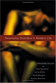 Cover of: Personality Disorders in Modern Life