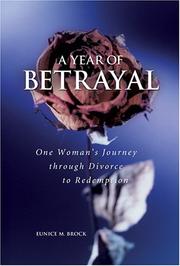 Cover of: A Year of Betrayal by Eunice Brock