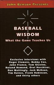 Cover of: Baseball Wisdom: What the Game Teaches Us