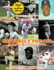 Cover of: Baseball's New Top 100 by John Benson, Tony Blengino