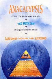 Cover of: Anacalypsis - The Saitic Isis: Languages Nations and Religions