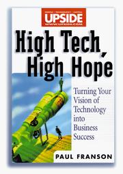 High tech, high hope by Paul Franson