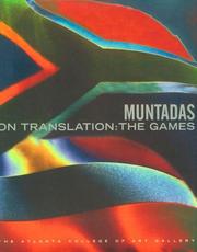 Cover of: Muntadas: On Translation: The Games
