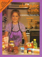 Cover of: Cooking Projects: A Kid's Guide to Crafts
