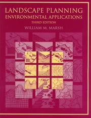 Cover of: Landscape planning: environmental applications