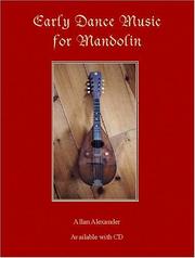 Cover of: Early Dance Music for Mandolin Book/audio CD