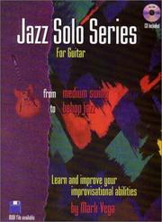Cover of: Jazz soloist Series for Guitar Book/audio CD by Mark Vega