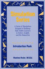 Cover of: Introduction Pack: Simulation Series: A Series of Simulations Designed to Challenge High Ability Learners in History, English, and the Humanities