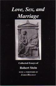 Cover of: Love, Sex, and Marriage