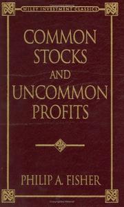 Cover of: Common Stocks and Uncommon Profits