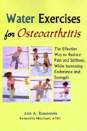 Water Exercises for Osteoarthritis by Ann A. Rosenstein