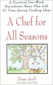 Cover of: A Chef for All Seasons | Diane Avoli