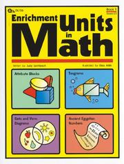 Cover of: Enrichment Units in Math, Book 1