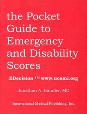 Cover of: The Pocket Guide to Emergency and Disability Scores