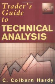 Cover of: Trader's Guide to Technical Analysis by C. Colburn Hardy