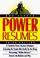 Cover of: Power resumes