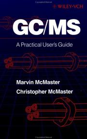 Cover of: GC/MS by Marvin C. McMaster