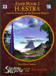 Cover of: Emer Book I : Haestra and the History of theEmerian Empire