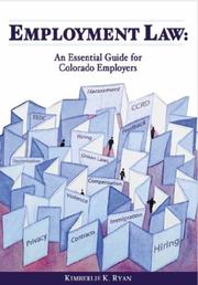 Cover of: Employment Law: An Essential Guide for Colorado Employers